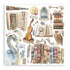 Stamperia 8x8 Paper Pad- Vintage Library