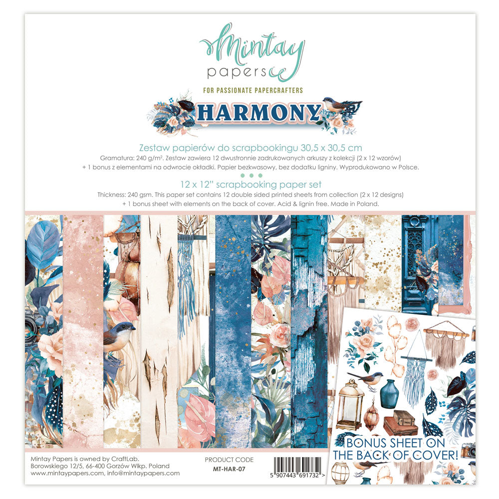 Mintay Papers 12x12 HARMONY (RETIRED)