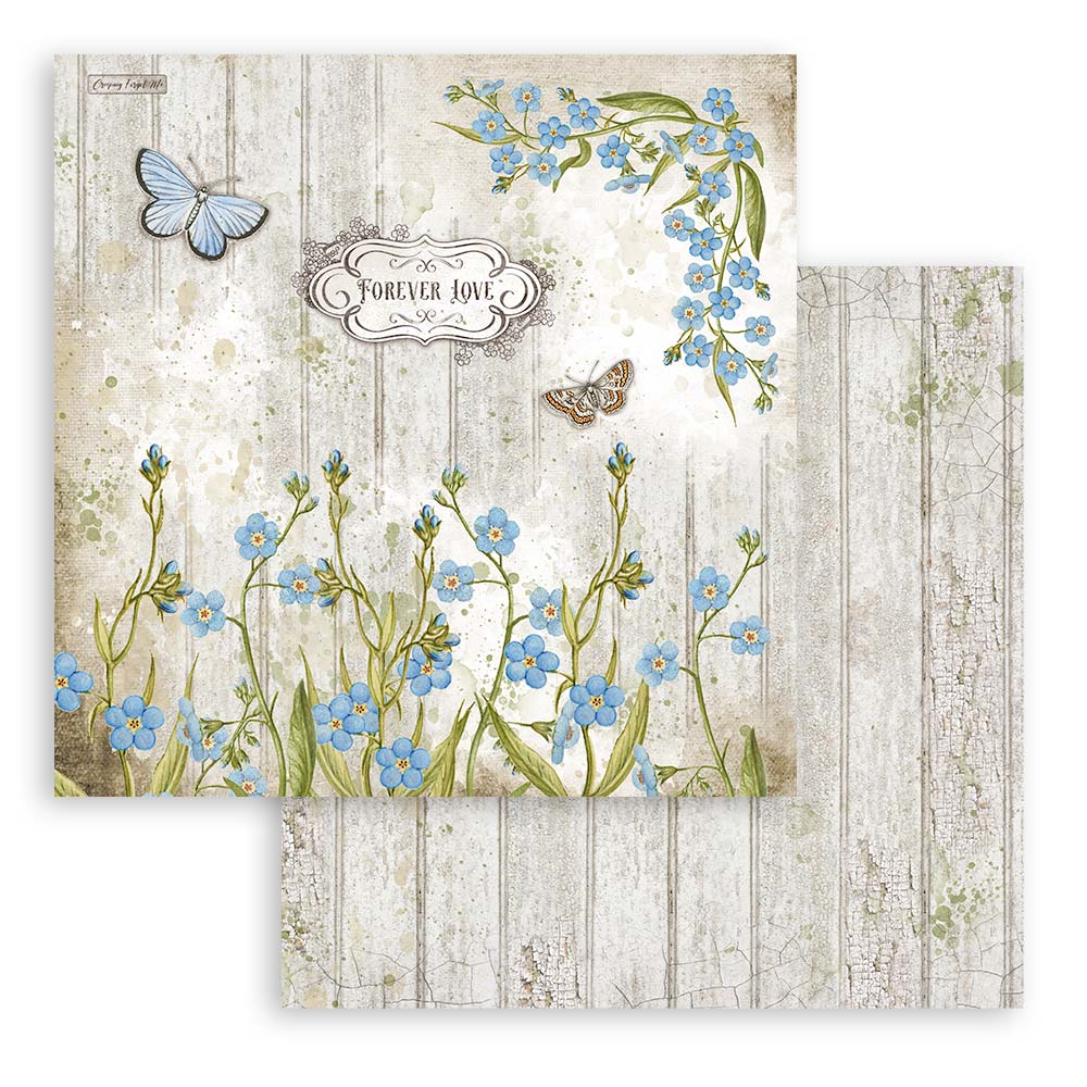 Stamperia Paper Packs 12X12 GARDEN HOUSE