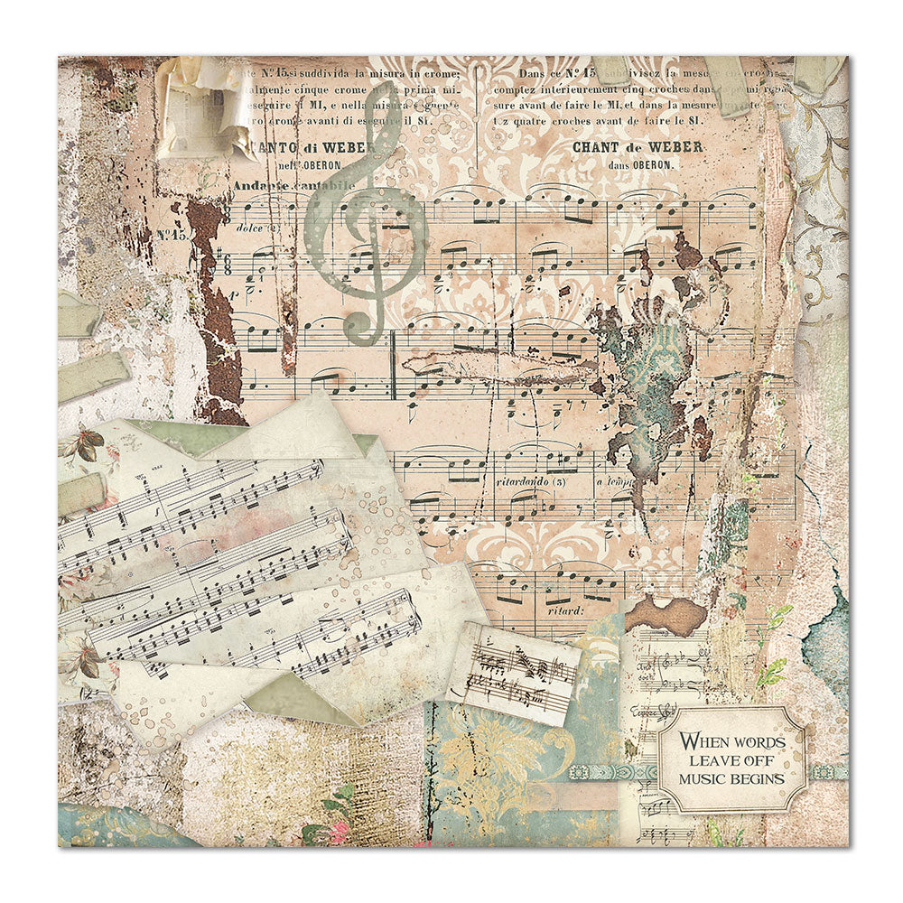 Stamperia Paper Packs 12X12 IMAGINE