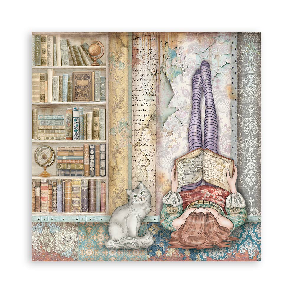 Stamperia Paper Packs 12X12 LADY VAGABOND LIFESTYLE