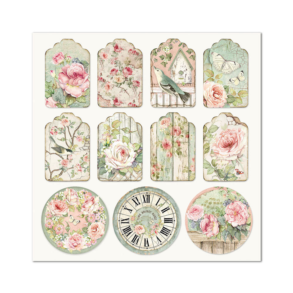 Stamperia Paper Packs 8x8 HOUSE OF ROSES