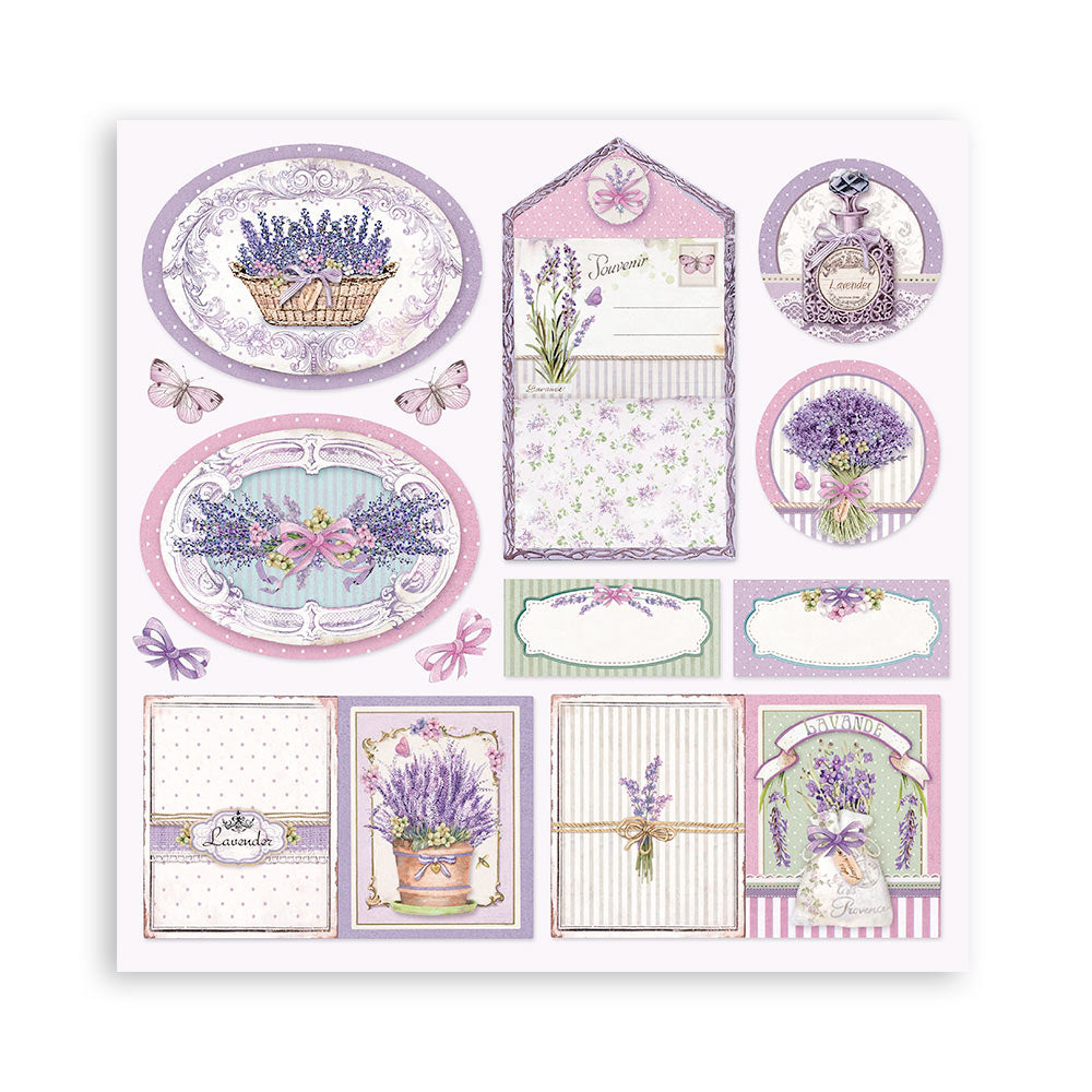Stamperia Paper Packs 8x8 PROVENCE