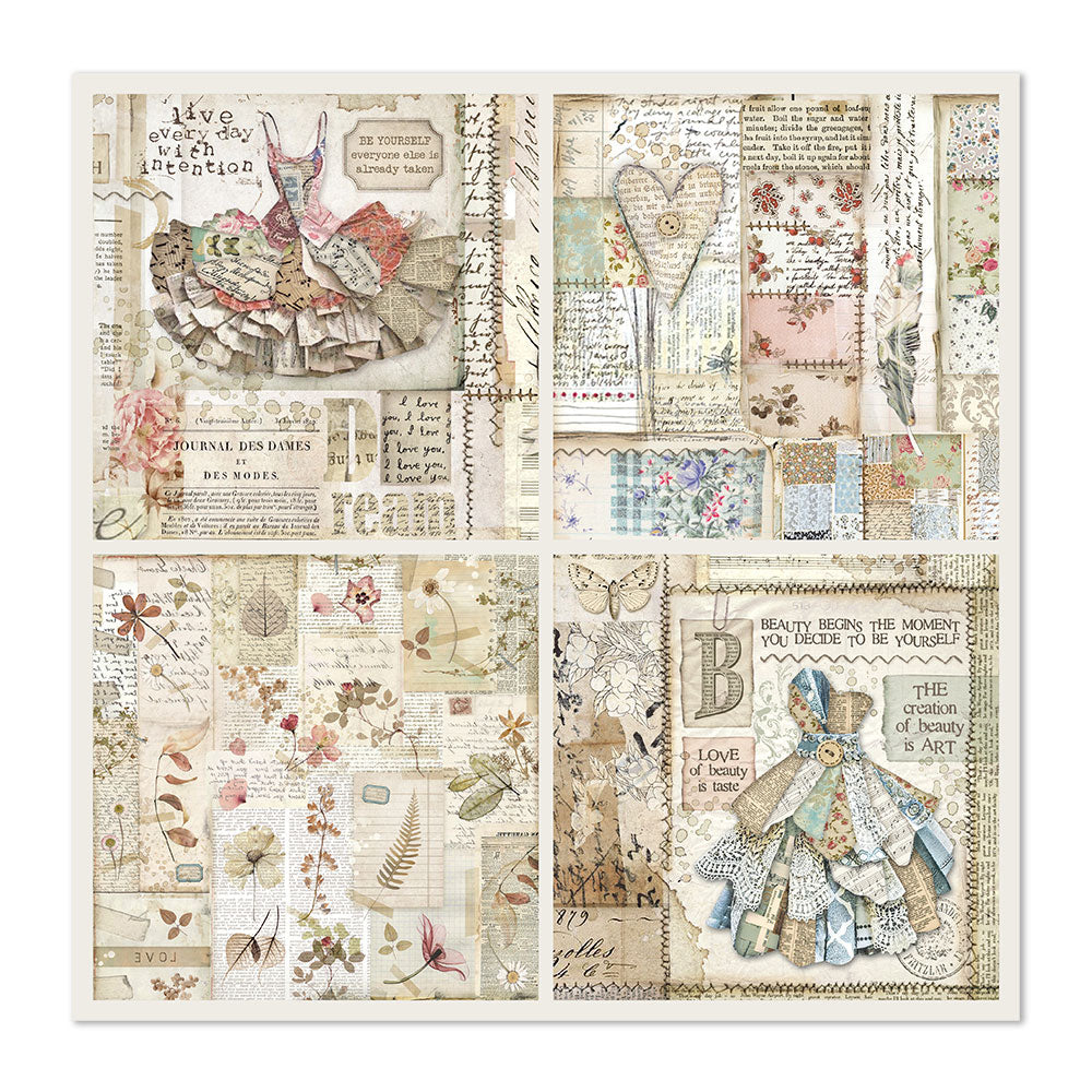 Stamperia Paper Packs 12X12 IMAGINE MAXI