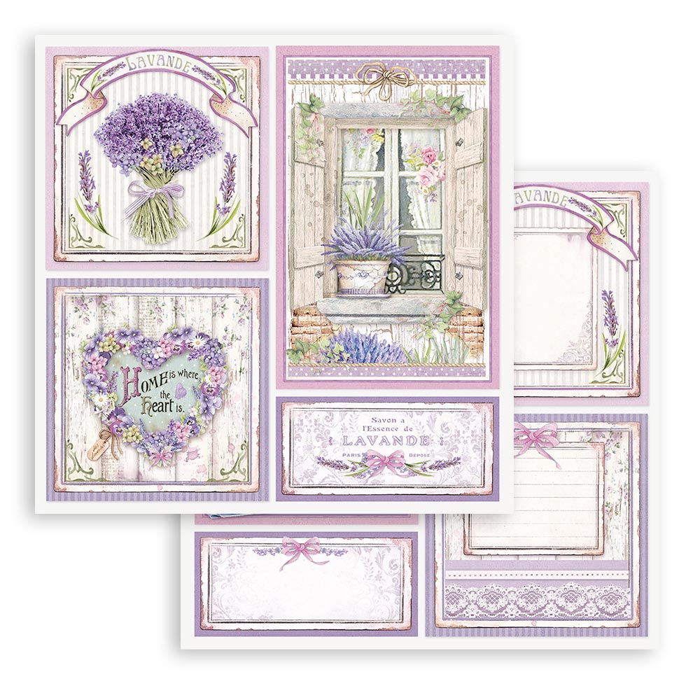 Stamperia Paper Packs 6x6 PROVENCE