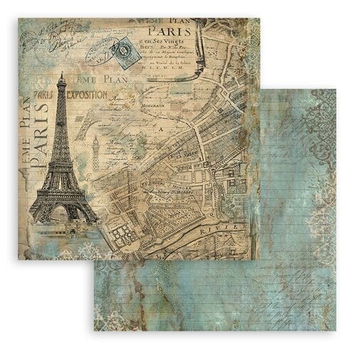 Stamperia Paper Packs 12X12 AROUND THE WORLD