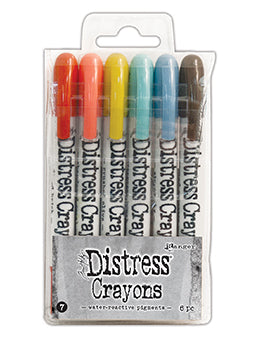 Tim Holtz Distress Crayons - SET 7